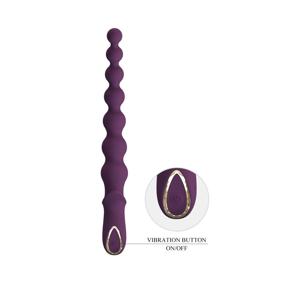 PRETTY LOVE - MADISON WIEDERAUFLADBARER ANALVIBRATOR MIT 10 FUNKTIONEN